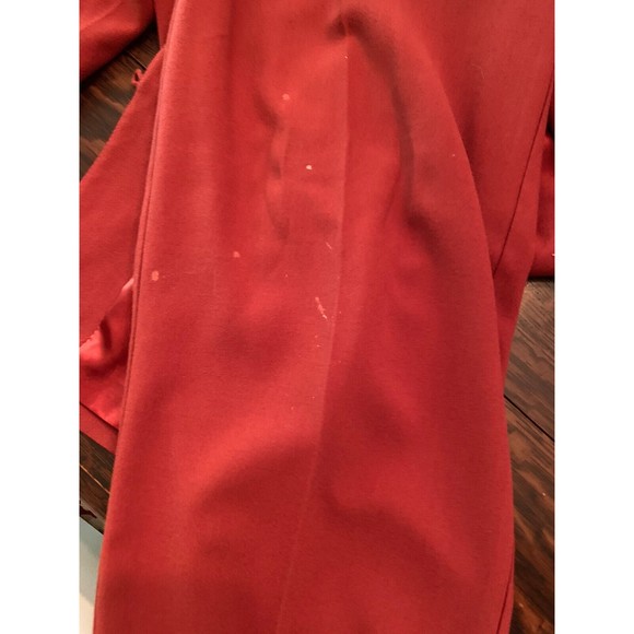 Vintage Bob Mackie Burnt Orange Suit, Blazer Pants 2 Gold Sparkle Shells Size L - Picture 6 of 11